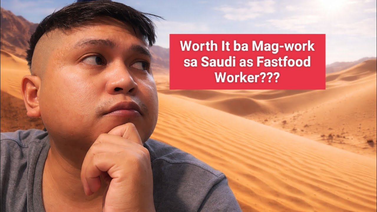 Worth it ba mag work sa saudi as a fast food employee? SHAWARMER RESTAURANT