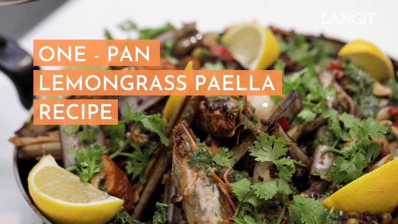 One-Pan Lemongrass Paella Recipe