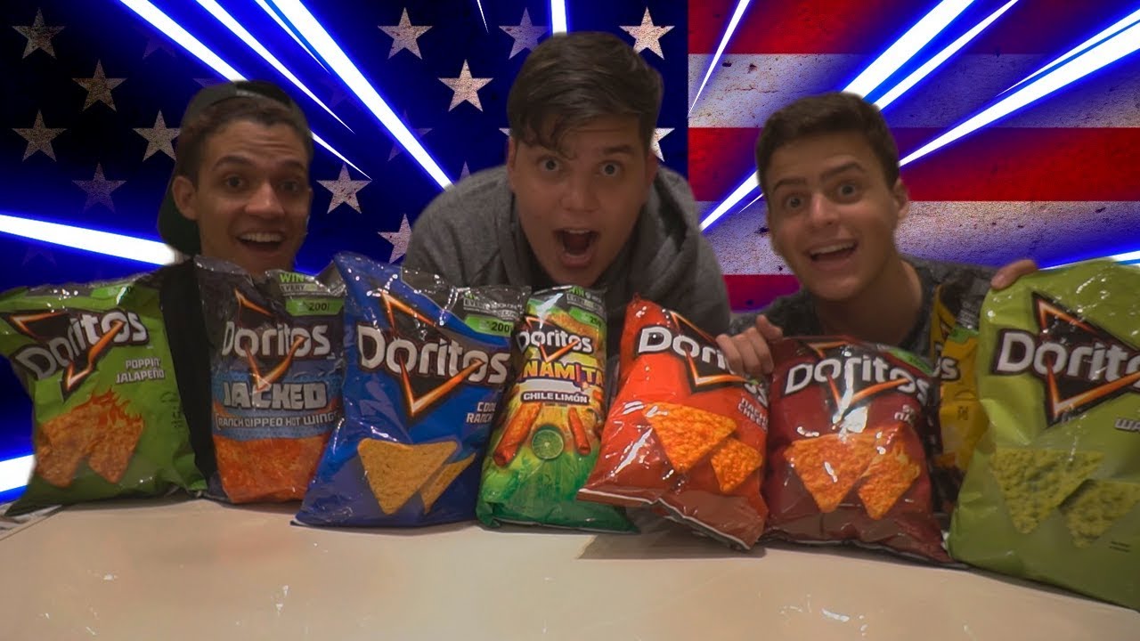 EXPERIMENTAMOS TODOS OS DORITOS DOS ESTADOS UNIDOS  &lsaquo; JUAUM &rsaquo;