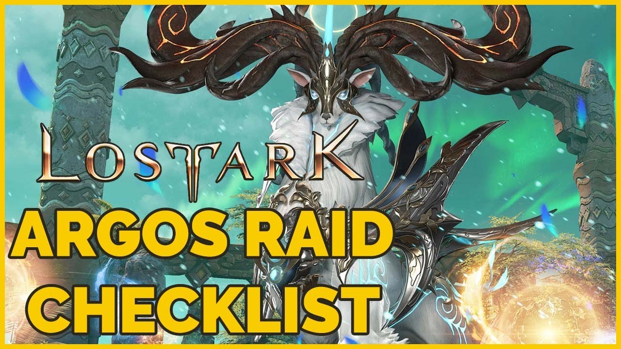 LOST ARK Argos Raid Checklist - GETTING READY FOR THE DEER