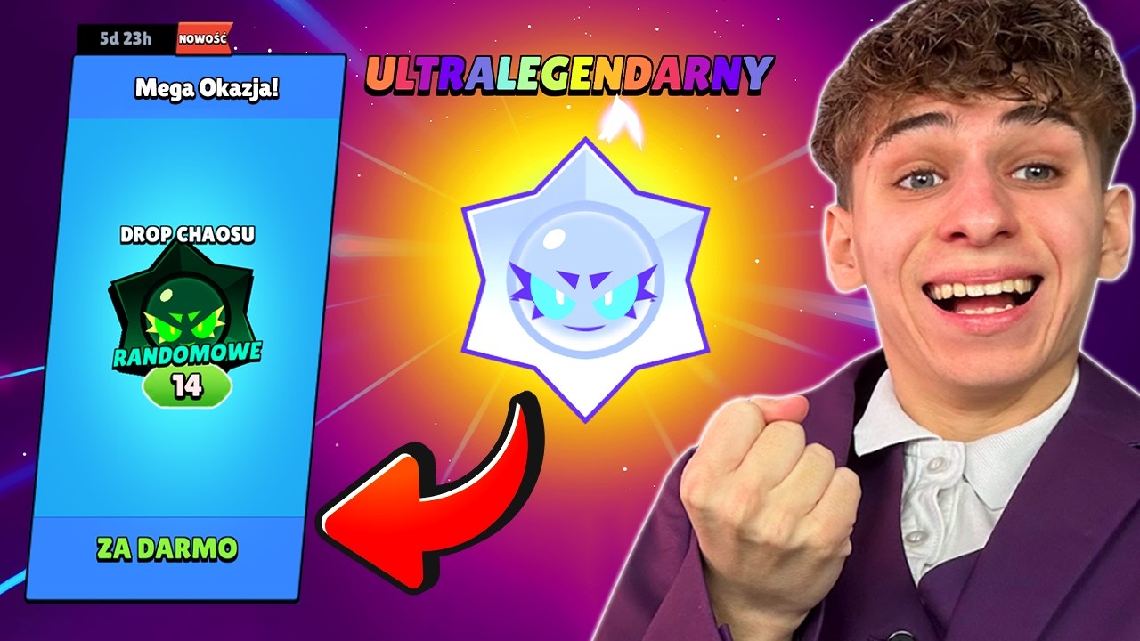 TW&Oacute;RCY SZALEJĄ! 🤩 AŻ 14 DARMOWYCH CHAOS DROP&Oacute;W DLA KAŻDEGO w BRAWL STARS! 🥳