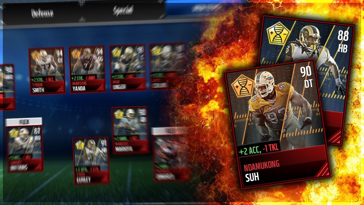 ALL GAMECHANGERS TEAM GAMEPLAY! Madden Mobile 17