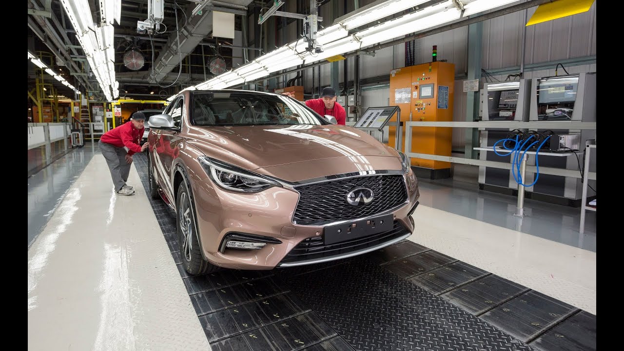 Infiniti Q30 production at Sunderland, UK