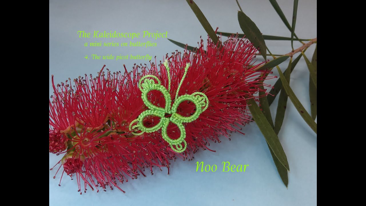 Фриволите: Агнес — широкая пико-бабочка