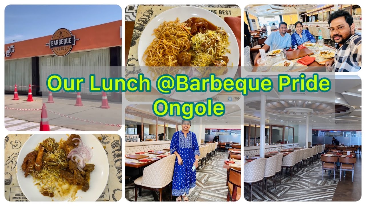 Our Lunch at Barbeque Pride || Unlimited Buffet @Ongole #ongole #barbequepride #unlimitedbuffet