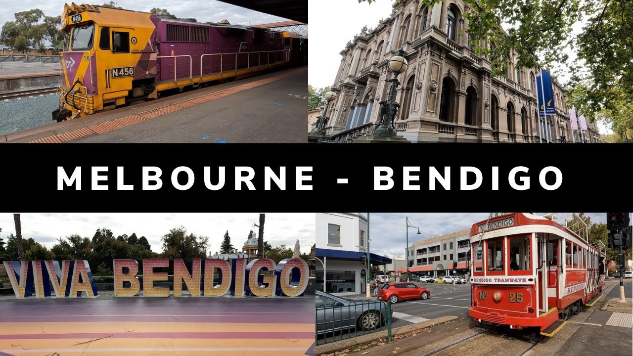 Best Melbourne day trip by train - BENDIGO - Old Trains & Vintage Trams!