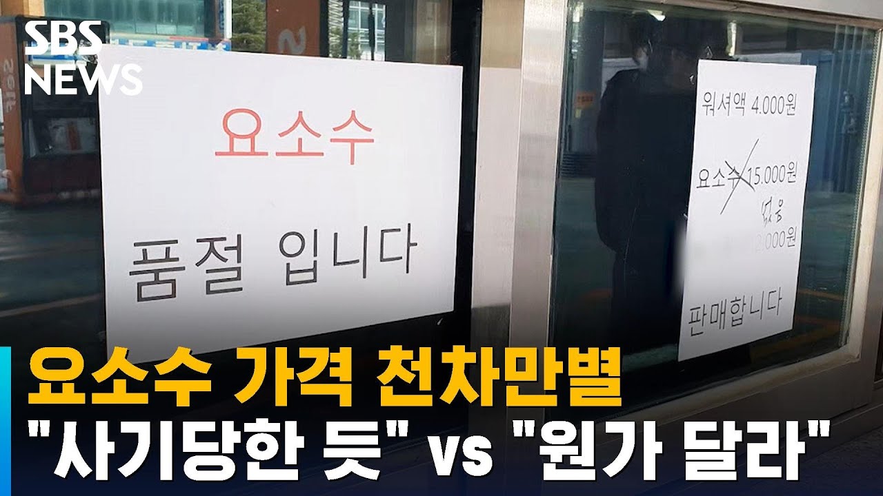 요소수 가격 천차만별&hellip;