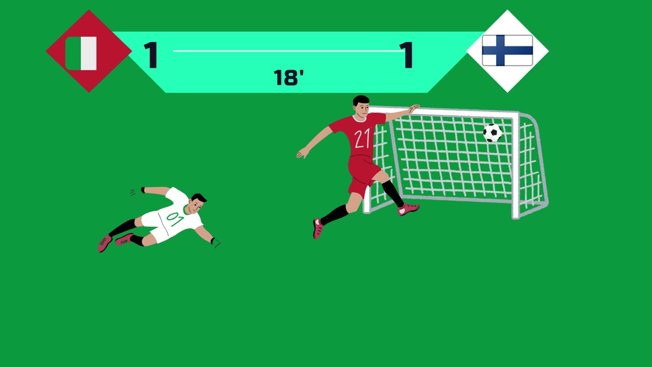 End: Italy - Finland (2-1) EW26