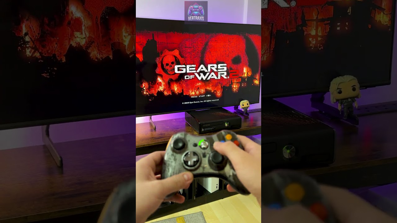 Gears of War 2 on Xbox 360 in 2025 🔫💀