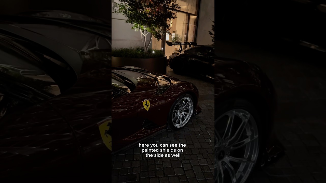 The BEST 812 Competizione Aperta in Rosso Cordoba 🍷