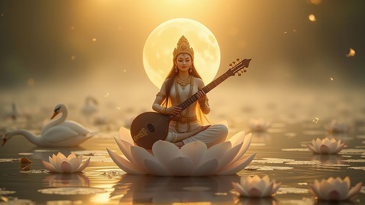 Veena Ki Vani 🎶 | Hindi Devotional Song for Goddess Saraswati by Manuraj Vimukthi (Official Audio)
