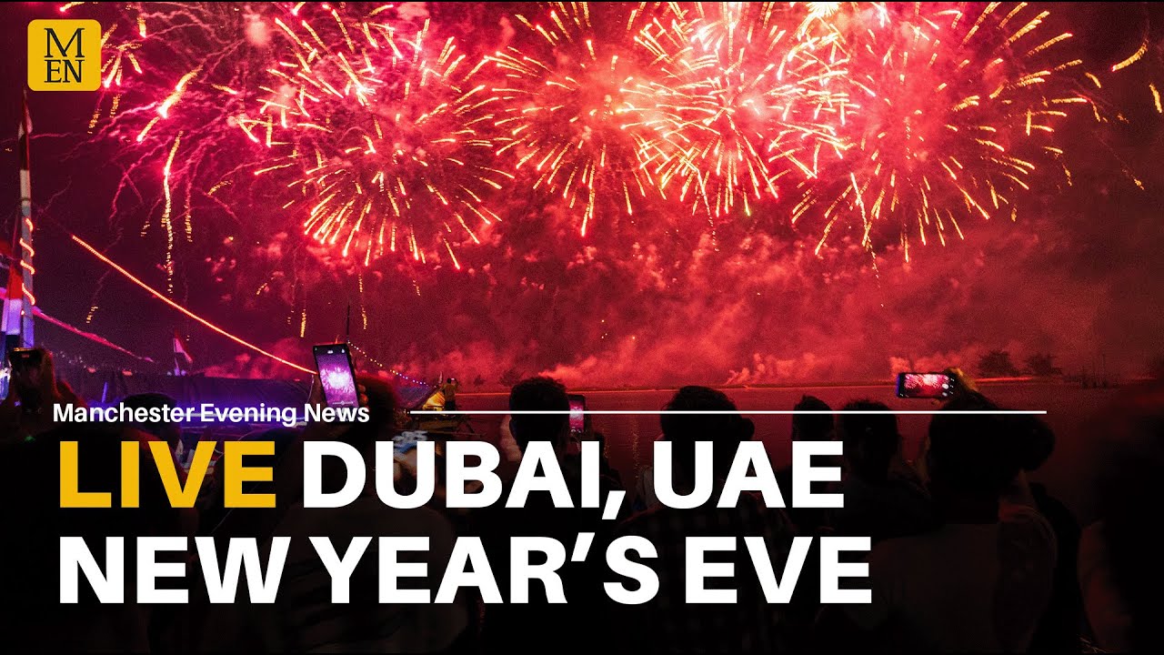 WATCH LIVE: DUBAI, UAE | NEW YEAR'S EVE CELEBRATIONS AT BURJ KHALIFA