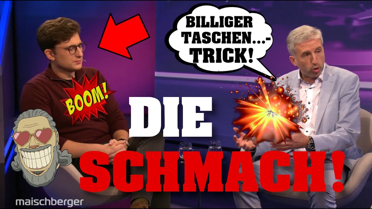 LINKER Nachwuchspolitiker wird erbarmungslos VORGEF&Uuml;HRT! 💥⚡️| maischberger #PolitSatire