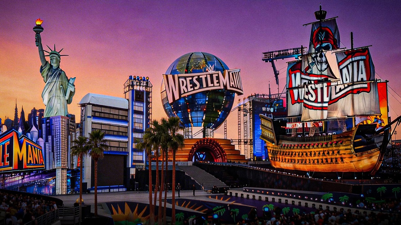 😍 The Most Beautiful WrestleMania Stages of All Time !!