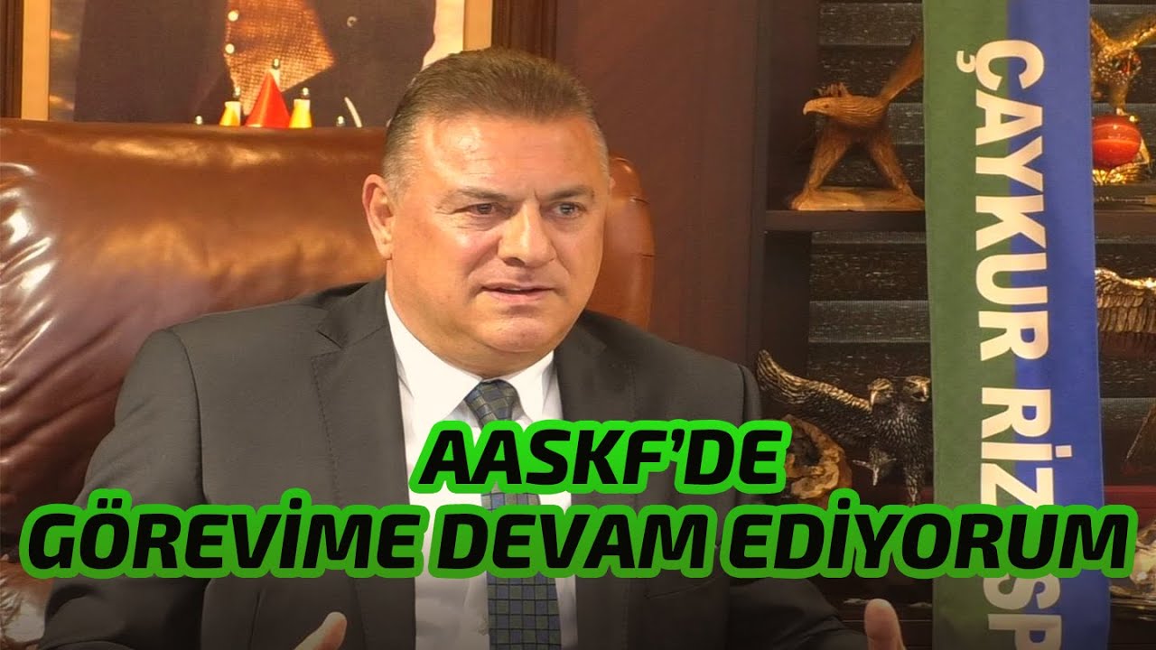 Hasan Kartal: &ldquo;AASKF&rsquo;de g&ouml;revime devam ediyorum&rdquo;
