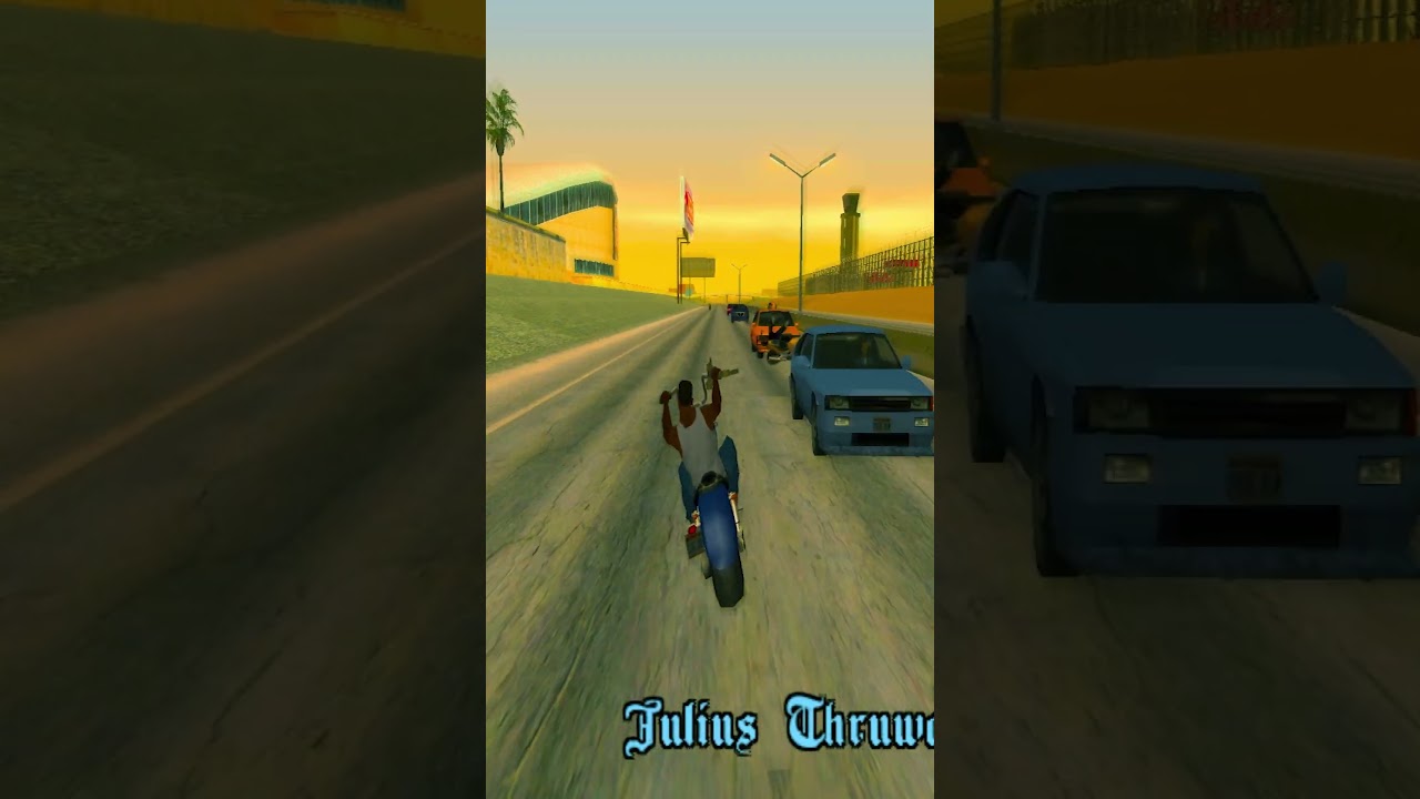 Gangsta CJ Extreme Riding #shorts