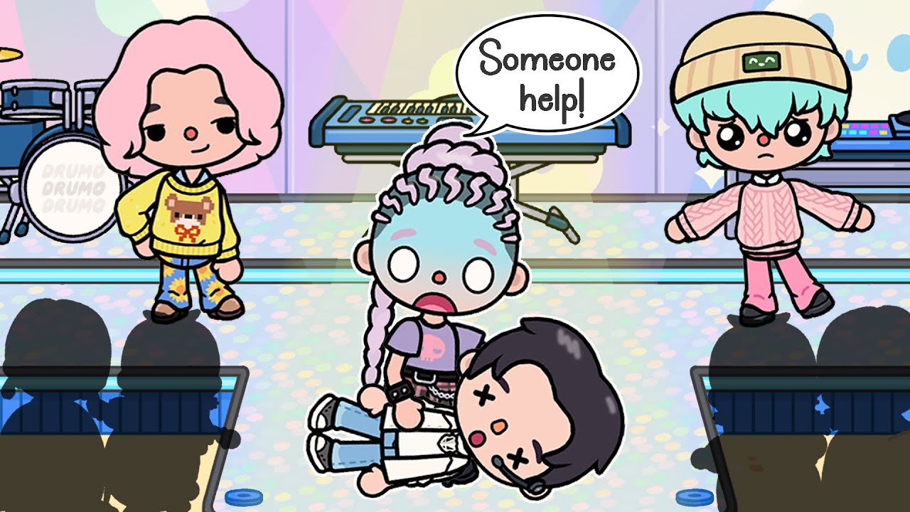 Что случилось с Джину из Saja Boys на сцене? 🎤😱 | K-Pop Demon Hunters | История жизни Toca | Toca...