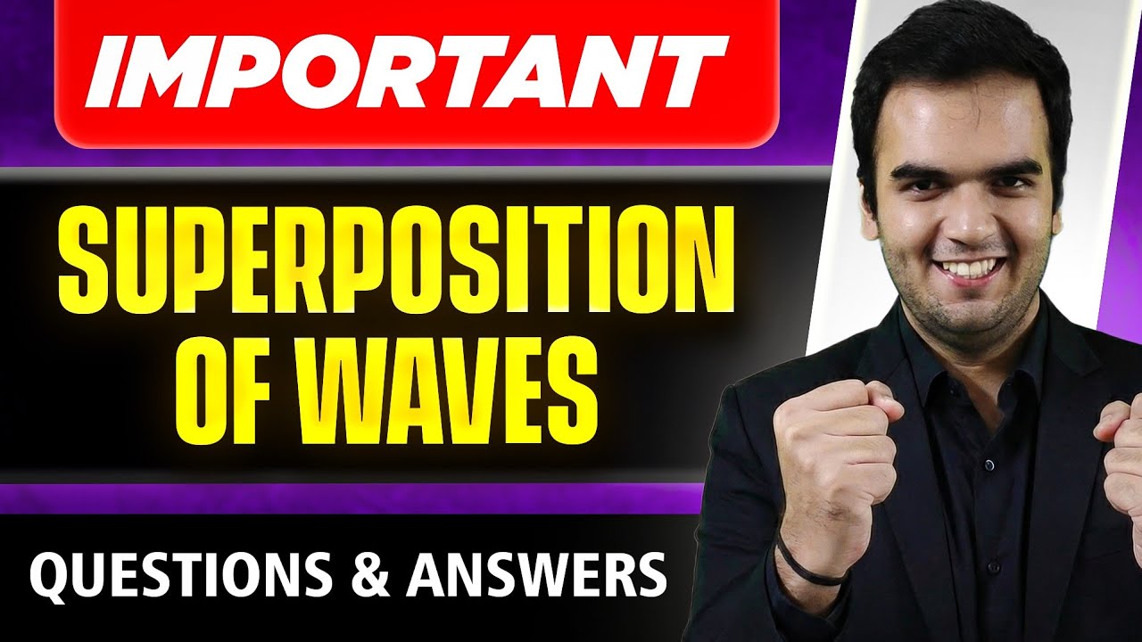 Superposition of waves Important Questions Revision - Maharashtra State Board Physics HSC Exam 2026
