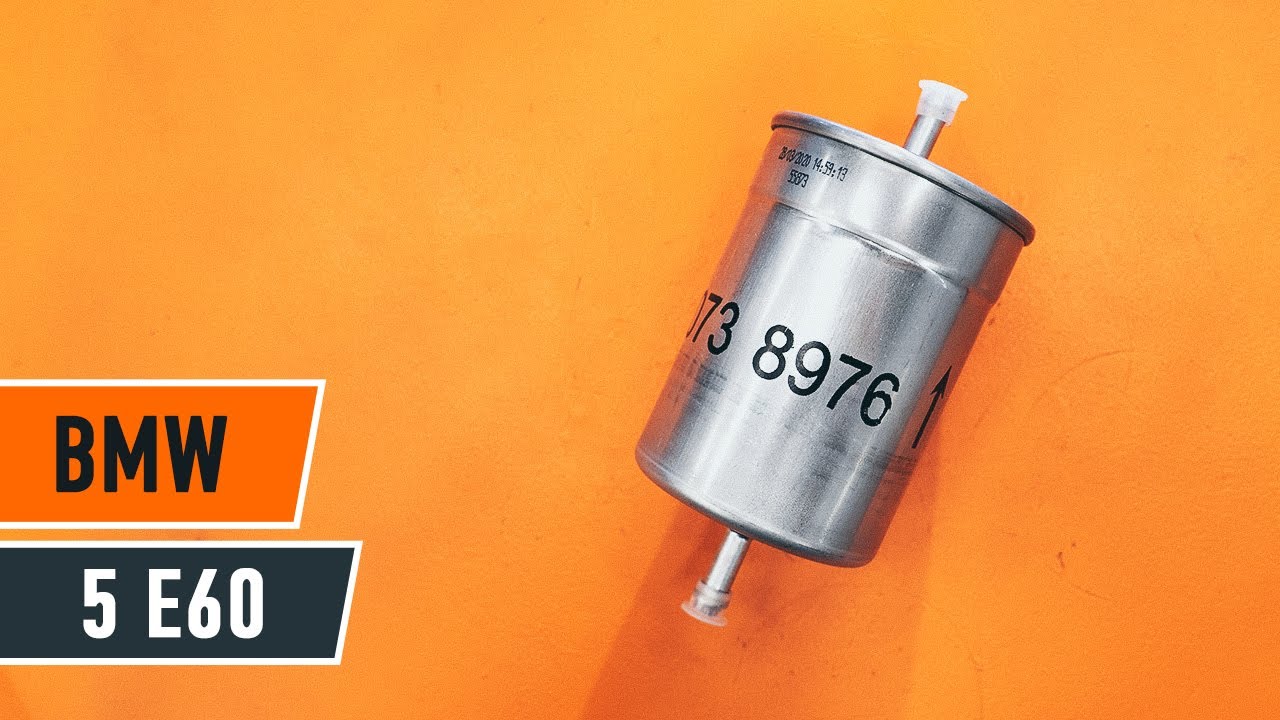 Jak wymienić filtr paliwa w BMW 5 E60 TUTORIAL | AUTODOC