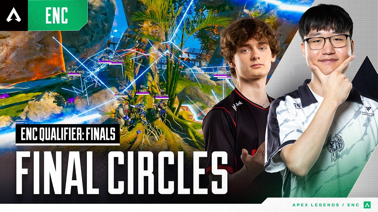 Team US, Mexico & GB are CHOSEN! | Apex Legends ENC Qualifiers Final Circles