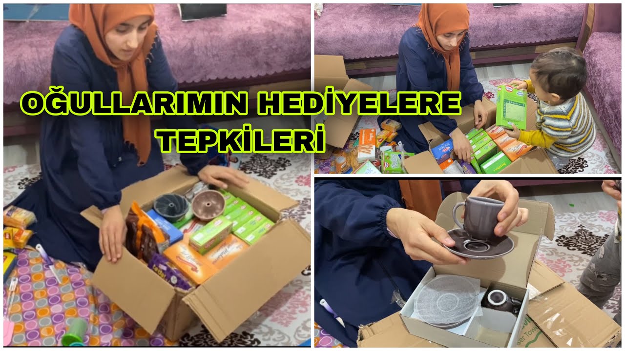 TAKİPÇİMİZDEN MUHTEŞEM 3 KOLİ HEDİYE GELDİ😍HEP BİRLİKTE AÇALIM NELER NELER VAR🙌🏻