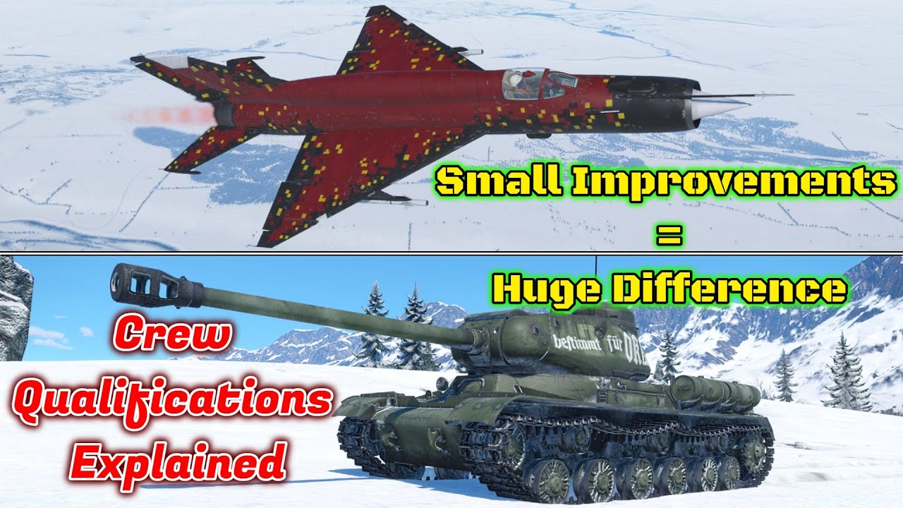 Crew Qualifications Explained - HUGE Differences Between Stock, Expert, And Ace Crew [War Thunder]