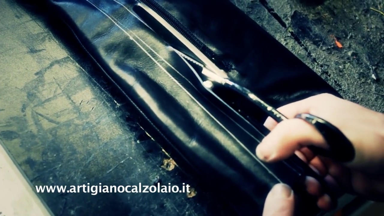 applicazione elastico per allargare polpaccio