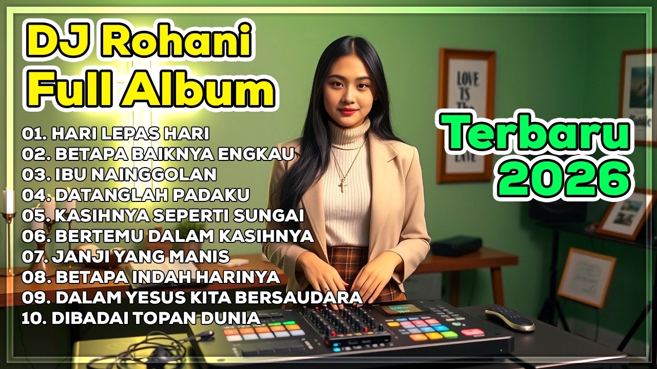 DJ LAGU ROHANI TERBARU 2026 PENYEMANGAT PAGI | LAGU PUJIAN - HARI LEPAS HARI BY DJ ERIC