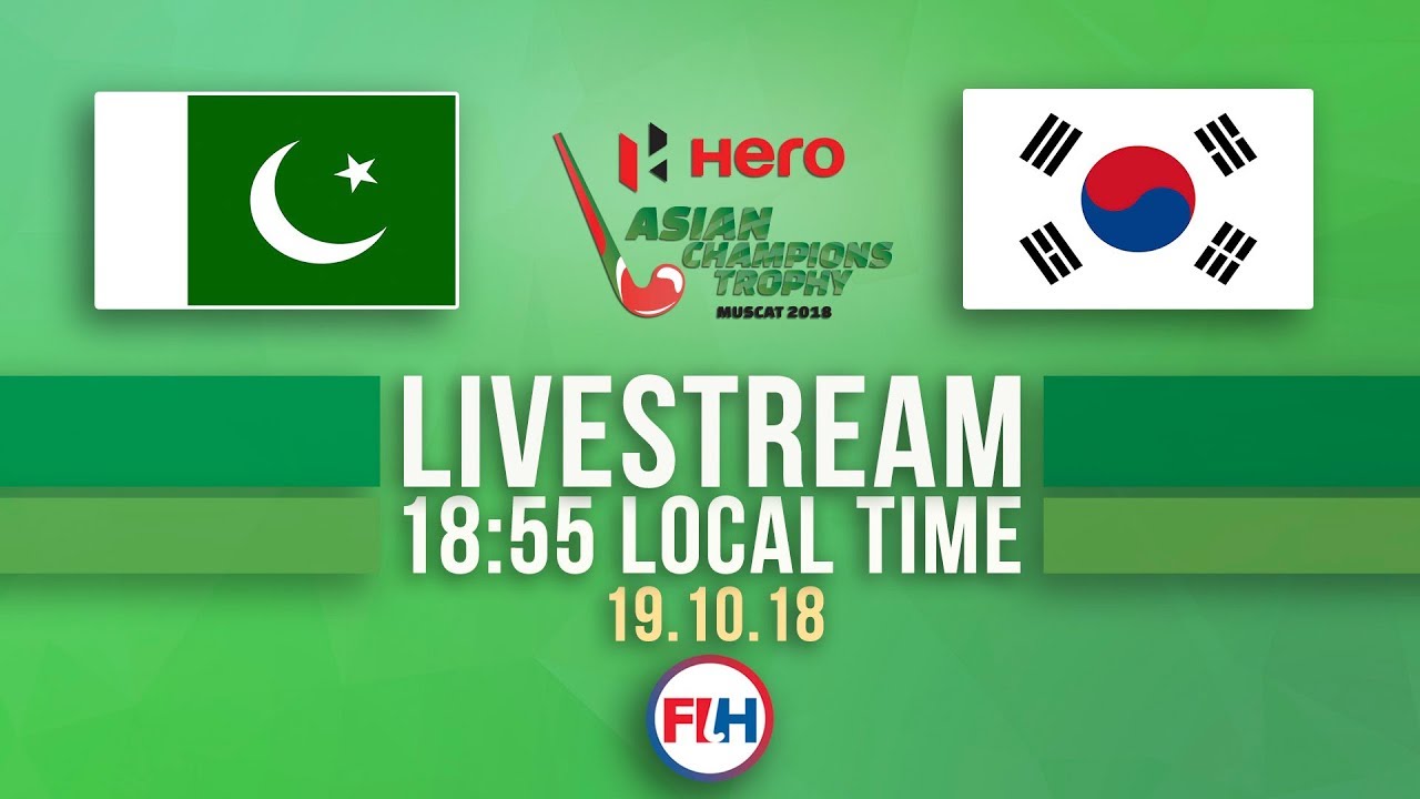 Pakistan v Korea | Men's 2018 Hero Asian Champions Trophy | FULL MATCH LIVESTREAM