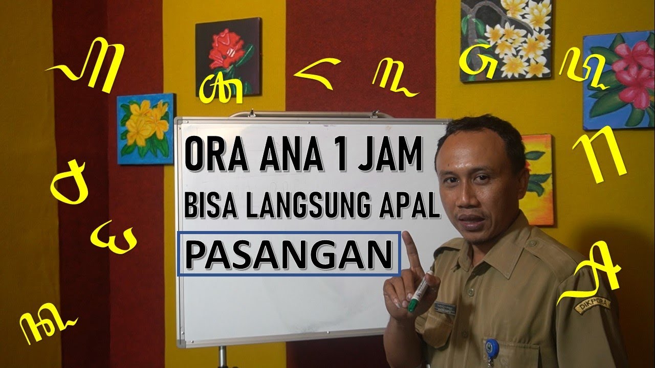 TEKNIK CEPET NGAPALKE PASANGAN AKSARA JAWA