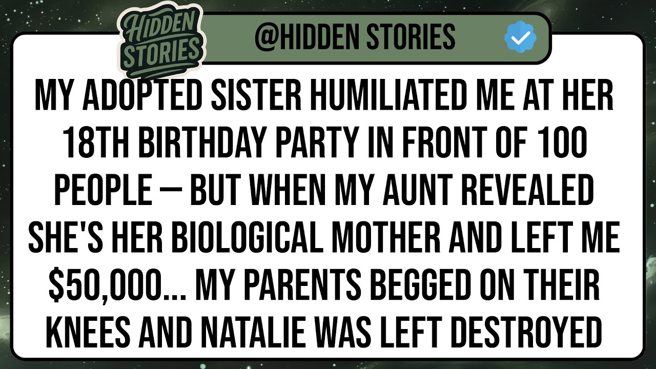 My Adopted Sister Humiliated Me At Her 18th Birthday Party In Front Of 100 People — But When My ...
