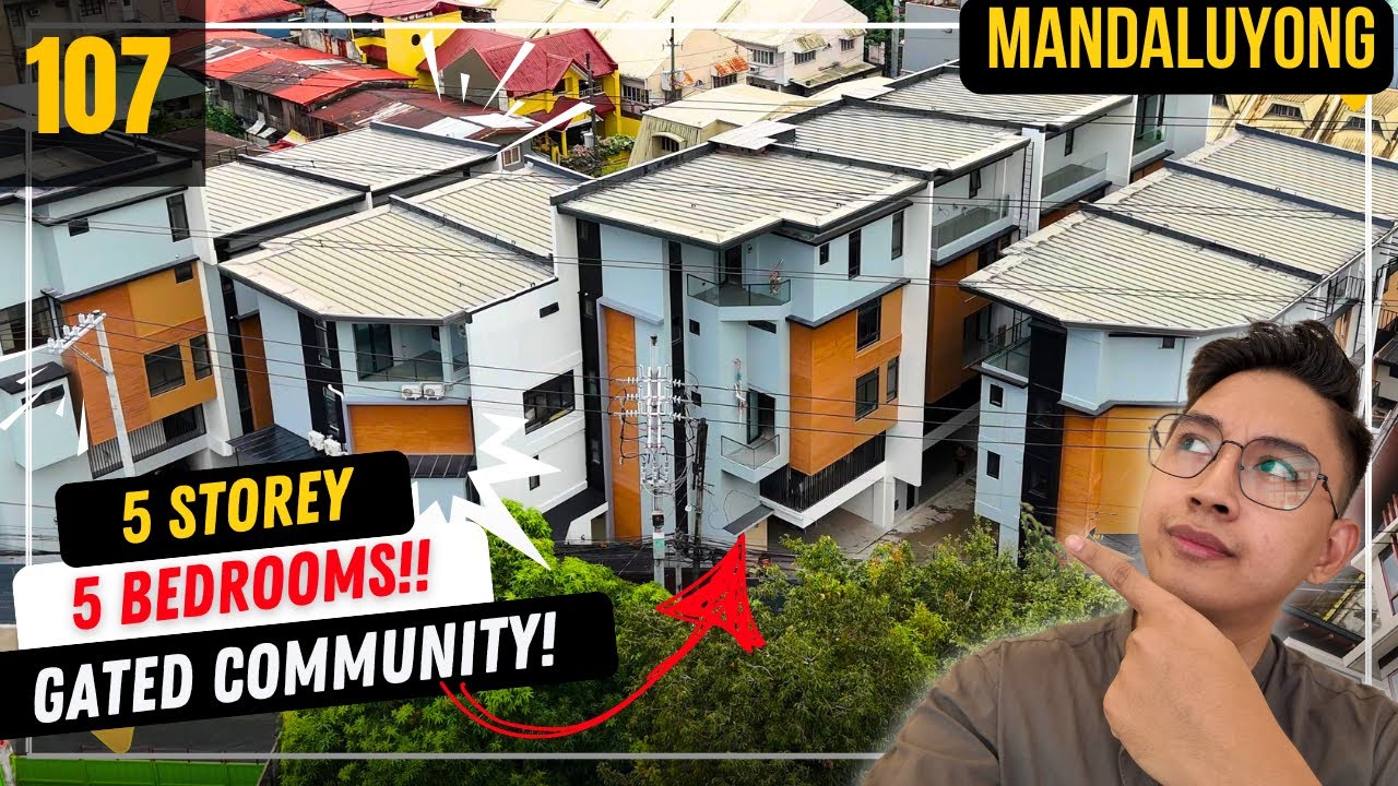 WOW! High-End 5-Storey Townhouse sa Border ng San Juan at Mandaluyong • House Tour 107