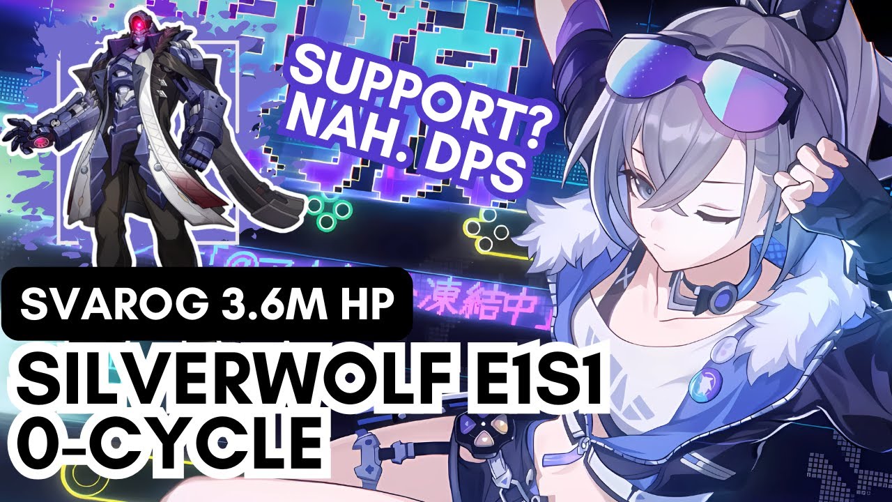 DPS Silver Wolf Destroys Svarog MoC v3.5 (0-cycle) - Silver Wolf E1S1