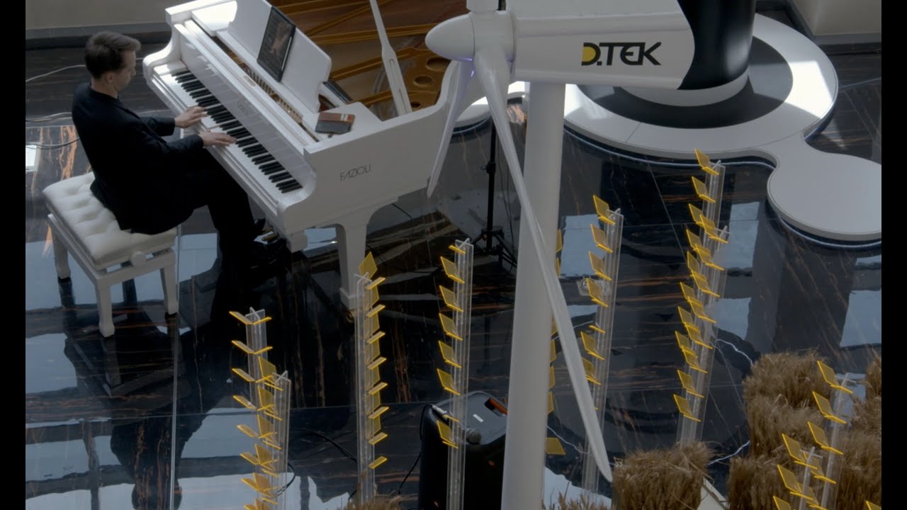 Ingesund Piano Center at Ukraine Pavilion Dubai World Expo  - Daumants Liepins: Skoryk 