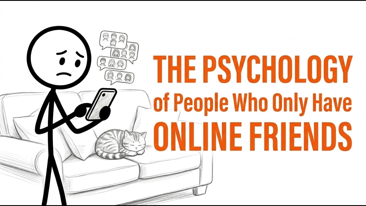 Why Some People Only Have Online Friends (The Real Psychology)