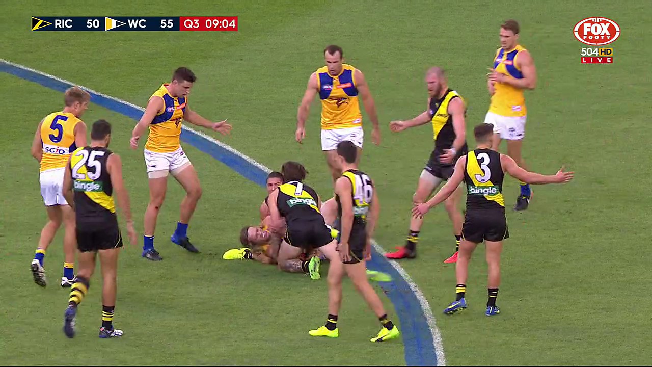 Round 3 AFL - Richmond v West Coast Eagles Highlights