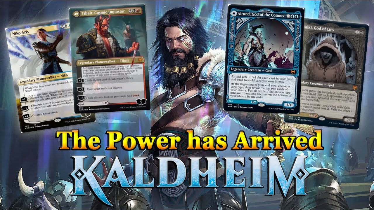Official Kaldheim Spoilers | Broken Planeswalkers Timewalk Snow Lands