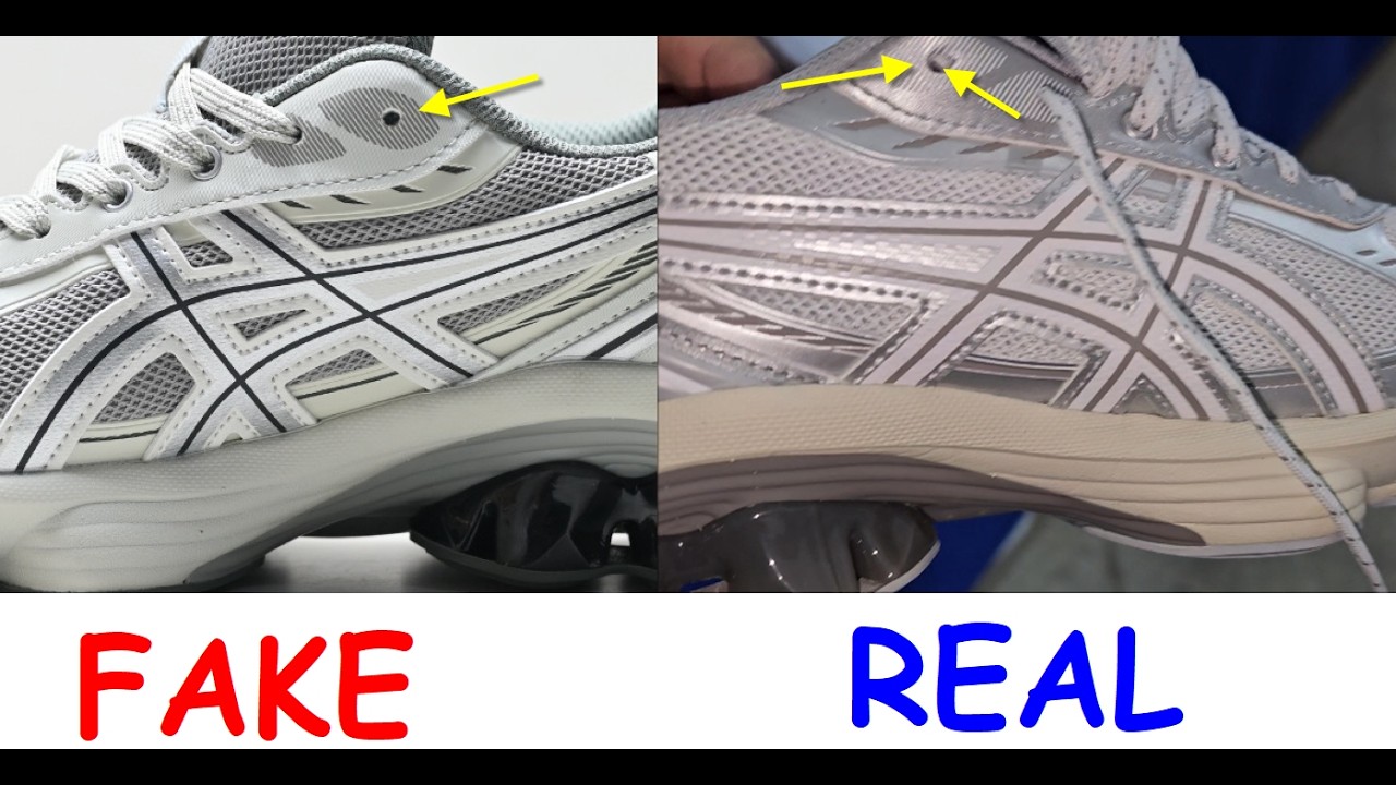 Asics kinetic sneakers how to spot original. Rea vs fake Asics gel quantum kinetic fluent review