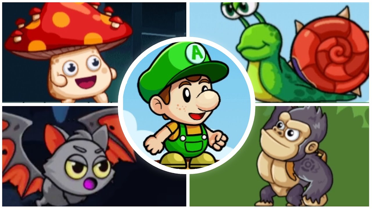Super Matino Go All Bosses Fight (iOS, Android)