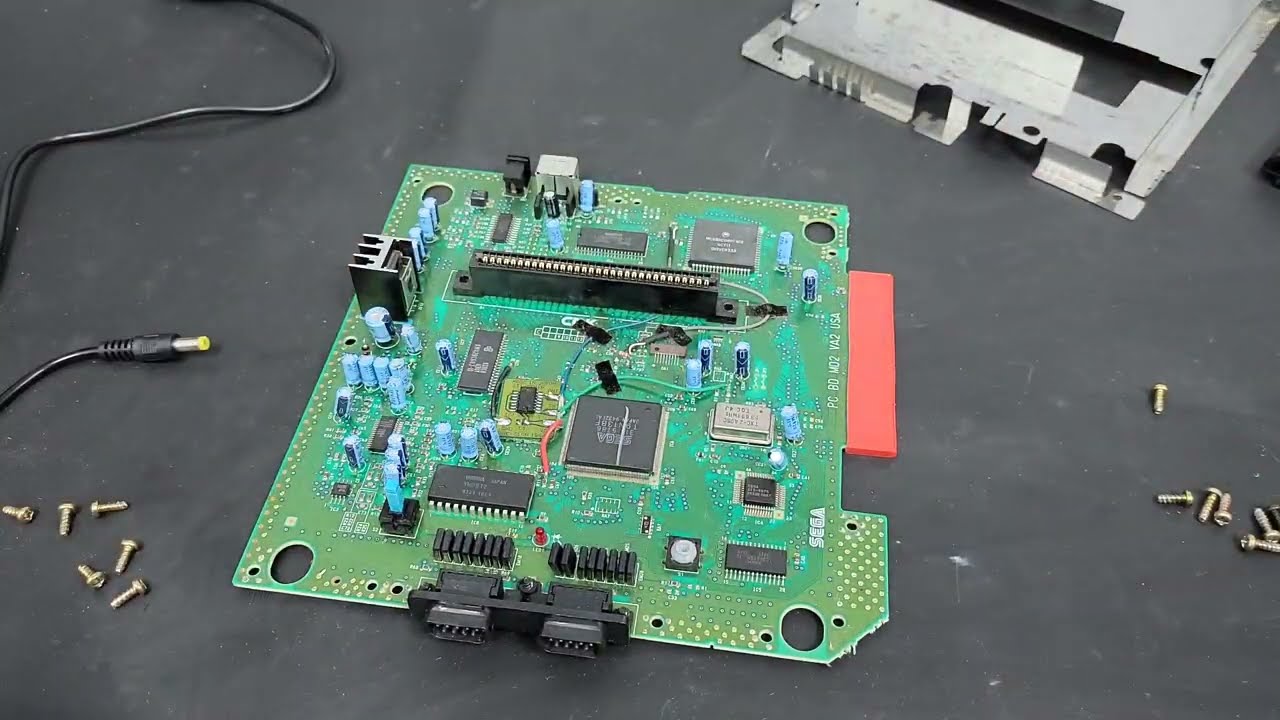 SEGA Genesis Black Screen Fix - No Power