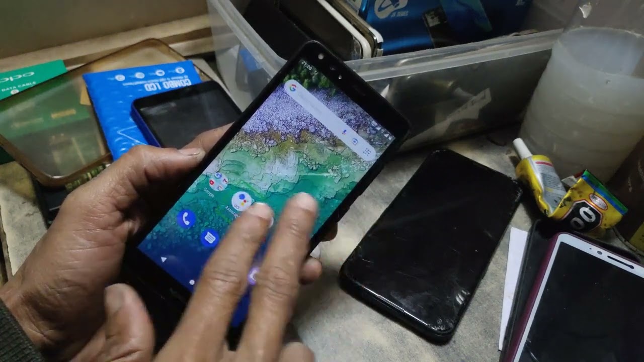 how to fix hang touch Nokia c01 Plus TalkBack speak problem touch not working properly it helper