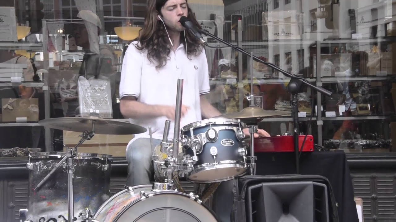 The Best Singing Street Drummer