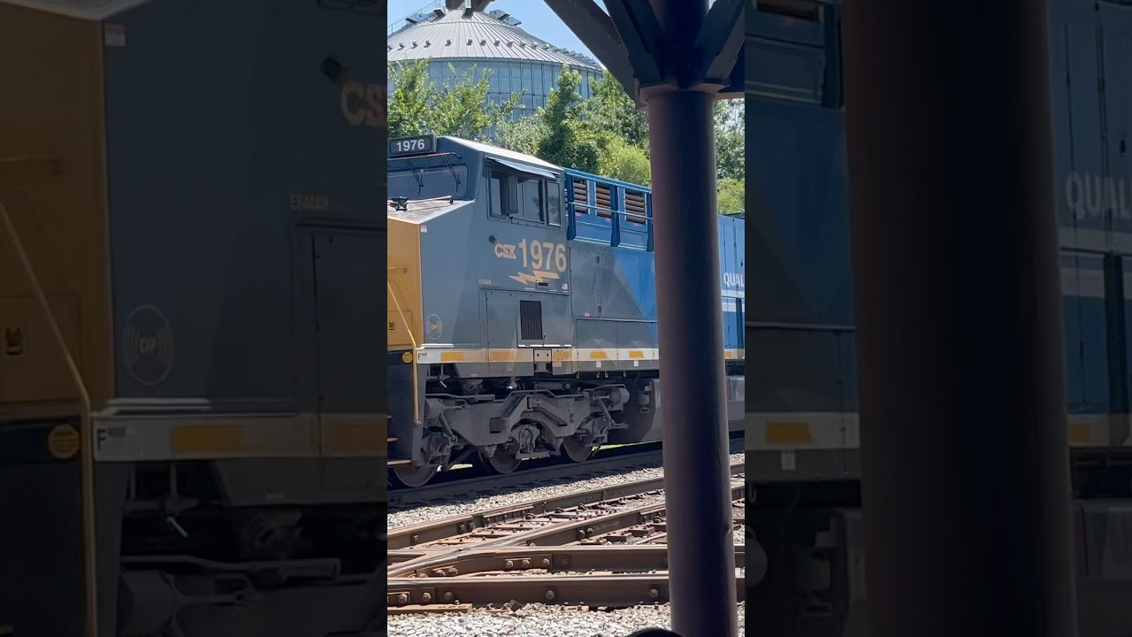 CSX 1976 leads L607 through Selma NC