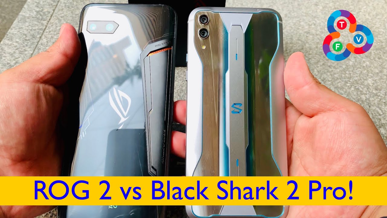 Asus ROG Phone 2 vs Black Shark 2 Pro - Gaming Beasts Street Battle!