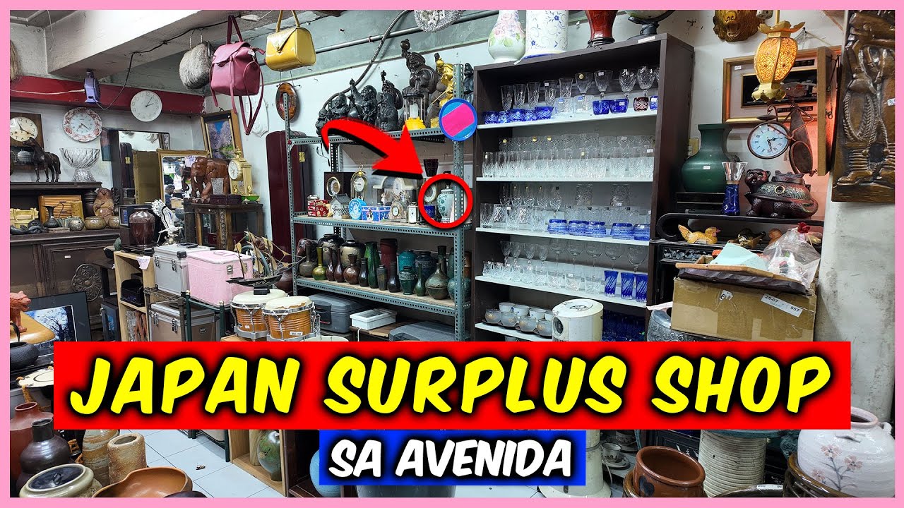 Murang Bilihan Ng ASSORTED JAPAN SURPLUS VINTAGE ITEMS sa AVENIDA STA.CRUZ MANILA