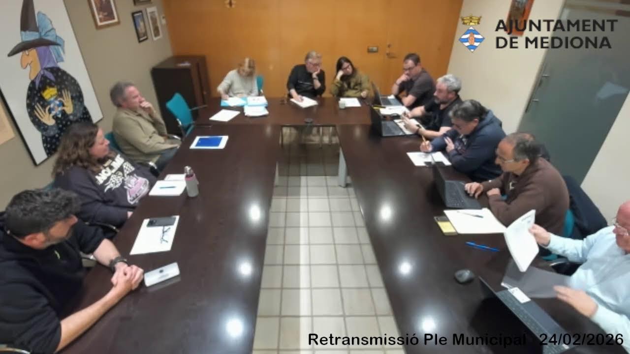 Ple Municipal 24 de febrer de 2026.