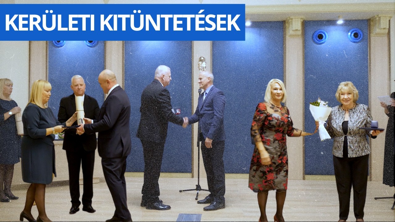 Pesterzsébet 2025. évi kitüntetéseinek átadó ünnepsége