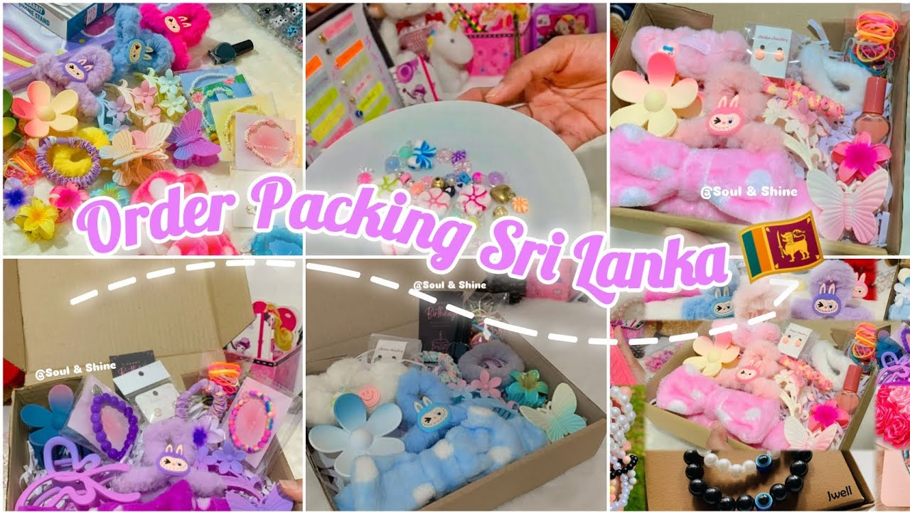 මම ආසාවෙන් pack කරපු order ටිකක්🥰💗🧿||Order packing 💖✨| Sri Lanka🇱🇰