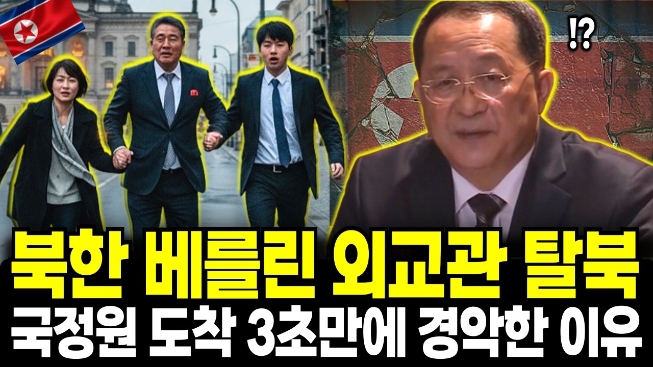 북한 베를린 1호 외교관 일가족 탈북, 북한이 발칵 뒤집힌 이유는? [탈북감동사연][탈북민사연]