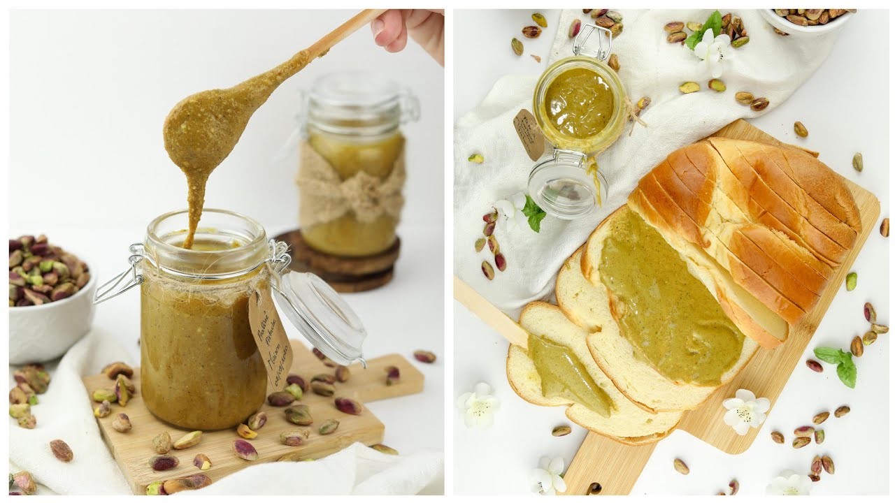 Pâte de praliné, à tartiner et fourrage pistache حشوة للمنيارديز و الشكلاطة بالفزدق